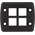 RS PRO Black Nylon Cable Gland Kit, PG13.5 Thread, IP66