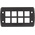 RS PRO Black Nylon Cable Gland Kit, PG13.5 Thread, IP66