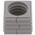 RS PRO Grey TPE Cable Gland Kit, PG13.5 Thread, 14mm Min, 15mm Max, IP66
