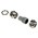 RS PRO Metallic Nickel Plated Brass Cable Gland, M16 Thread, 5mm Min, 10mm Max, IP68