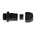 RS PRO Black Nylon Cable Gland, M20 Thread, 8mm Min, 12mm Max, IP68