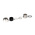 RS PRO Nickel Plated Brass Cable Gland, M25 Thread, 9mm Min, 16mm Max, IP68
