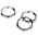 Lapp SKINTOP Series Metallic Nickel Plated Brass Cable Gland, M12 Thread, 3.5mm Min, 7mm Max, IP68, IP69