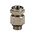 Lapp SKINDICHT Series Metallic Nickel Plated Brass Cable Gland, M8 Thread, 3.5mm Min, 5.5mm Max, IP66, IP68