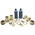 Prysmian LSF-CW Series Steel Cable Gland Kit, M20 Thread, 8mm Min, 15.8mm Max, IP66
