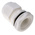 HellermannTyton NGM Series White Nylon Cable Gland, M20 Thread, 6mm Min, 12mm Max, IP68