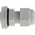 RS PRO Grey Nylon Cable Gland, PG7 Thread, 3.5mm Min, 6mm Max, IP68