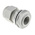 RS PRO Grey Nylon Cable Gland, PG9 Thread, 4mm Min, 8mm Max, IP68