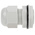 RS PRO Grey Nylon Cable Gland, PG11 Thread, 5mm Min, 10mm Max, IP68