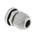 RS PRO Grey Nylon Cable Gland, PG13.5 Thread, 6mm Min, 12mm Max, IP68