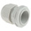 RS PRO Grey Nylon Cable Gland, PG21 Thread, 13mm Min, 18mm Max, IP68