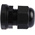 RS PRO Black Nylon Cable Gland, PG13.5 Thread, 6mm Min, 12mm Max, IP68