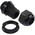 RS PRO Black Nylon Cable Gland, PG16 Thread, 10mm Min, 14mm Max, IP68