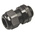 RS PRO Black Nylon Cable Gland, PG16 Thread, 10mm Min, 14mm Max, IP68