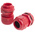 RS PRO Red Nylon Cable Gland, M25 Thread, 13mm Min, 18mm Max, IP68