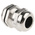 RS PRO Metallic Nickel Plated Brass Cable Gland, PG13.5 Thread, 6mm Min, 12mm Max, IP68