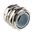 RS PRO Metallic Nickel Plated Brass Cable Gland, PG36 Thread, 22mm Min, 32mm Max, IP68