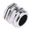 RS PRO Metallic Nickel Plated Brass Cable Gland, PG29 Thread, 18mm Min, 25mm Max, IP68