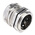 RS PRO Metallic Nickel Plated Brass Cable Gland, M40 Thread, 21mm Min, 30mm Max, IP68