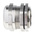 RS PRO Metallic Nickel Plated Brass Cable Gland, M40 Thread, 21mm Min, 30mm Max, IP68