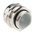 HARTING Han CGM-M Series Metallic Metal Cable Gland, M32 Thread, 13mm Min, 25mm Max, IP68