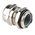 SIB SIB-TEC Series Metallic Nickel Plated Brass Cable Gland, M20 Thread, 7mm Min, 13mm Max, IP68