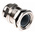 SIB SIB-TEC Series Metallic Nickel Plated Brass Cable Gland, PG16 Thread, 8mm Min, 15mm Max, IP68
