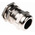 SIB SIB-TEC Series Metallic Nickel Plated Brass Cable Gland, PG16 Thread, 8mm Min, 15mm Max, IP68