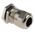 SIB SIB-TEC Series Metallic Nickel Plated Brass Cable Gland, PG9 Thread, 4mm Min, 9.5mm Max, IP68