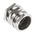 SIB PE Boulay Series Metallic Brass Cable Gland, PG13 Thread, 9.5mm Min, 12mm Max, IP65
