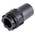 TE Connectivity CES Series Black Plastic Cable Gland, PG13.5 Thread, 12.7mm Min, 28.4mm Max, IP68