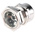 Lapp SKINTOP Series Metallic Nickel Plated Brass Cable Gland, PG21 Thread, 11mm Min, 18mm Max, IP68