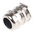 Lapp SKINTOP Series Metallic Nickel Plated Brass Cable Gland, PG36 Thread, 19mm Min, 32mm Max, IP68