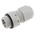 VentGLAND Series Grey Polyamide Cable Gland, M20 Thread, 6mm Min, 13mm Max, IP68, IP69K