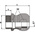 Lapp SKINTOP Series Grey Polyamide Cable Gland, PG13.5 Thread, 6mm Min, 12mm Max, IP68