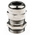 Lapp SKINTOP Series Metallic Nickel Plated Brass Cable Gland, PG11 Thread, 4mm Min, 10mm Max, IP68