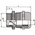 Lapp SKINTOP Series Metallic Nickel Plated Brass Cable Gland, PG36 Thread, 19mm Min, 32mm Max, IP68