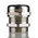 Lapp SKINTOP Series Metallic Nickel Plated Brass Cable Gland, M32 Thread, 11mm Min, 21mm Max, IP68