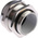 HARTING Han CGM-M Series Metallic Metal Cable Gland, M40 Thread, 22mm Min, 32mm Max, IP68