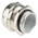 HARTING Han CGM-M Series Metallic Metal Cable Gland, M32 Thread, 18mm Min, 25mm Max, IP68