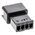 JST Female Connector Housing, 4 Way, 1 Row