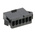 JST Male Connector Housing, 6 Way, 1 Row