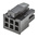 TE Connectivity, Micro MATE-N-LOK Female Connector Housing, 3mm Pitch, 6 Way, 2 Row