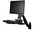 Startech Wall Mounted Sit-Stand Desk, Max 24in Monitor With Extension Arm