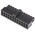 TE Connectivity, Micro MATE-N-LOK Female Connector Housing, 3mm Pitch, 24 Way, 2 Row