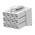 TE Connectivity, AMP Universal Power Male Connector Housing, 3.96mm Pitch, 12 Way, 3 Row
