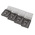 TE Connectivity, AMPMODU MTE Female Connector Housing, 2.54mm Pitch, 5 Way, 1 Row