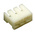 JST, SJN Male Connector Housing, 2mm Pitch, 3 Way, 1 Row Side Entry