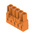 Weidmuller Female PCB Header, 5.08mm Pitch, 5 Way, 1 Row