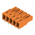Weidmuller Female PCB Header, 5.08mm Pitch, 5 Way, 1 Row